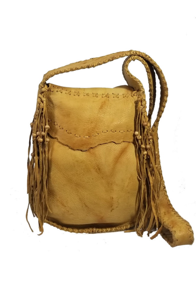 (image for) Old Faitful Concho Front Leather Shoulder Cross Body Bag